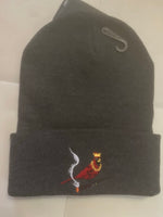 Cardinal King Beanie - Charcoal