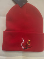 Cardinal King Beanie - Red
