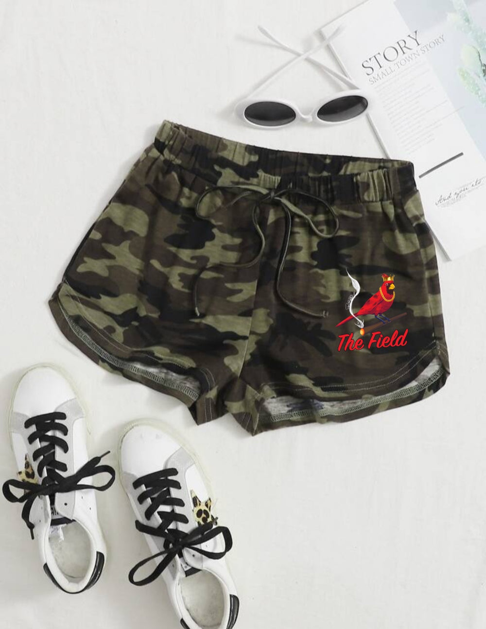 Cardinal King Shorts - Camo