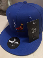 Cardinal King Snapback Cap - Royal Blue