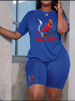 The Field Cardinal King Two-Piece Set - Royal Blue