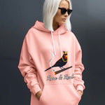 The Field Rare and Real Hoodie Dress - Pink